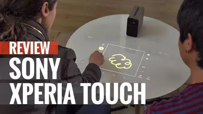 بررسی ویدیویی پروژکتور Sony Xperia Touch با سیستم عامل اندروید