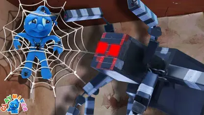 کارتون خمیر بازی این داستان - گرفتار در تار عنکبوت