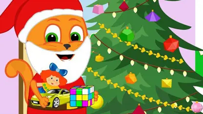کارتون خانواده گربه این داستان - هدیه دادن بابانوئل