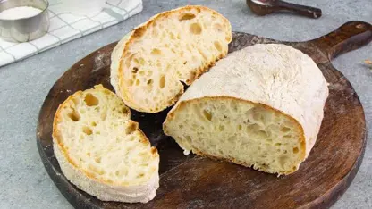 طرز تهیه نان سیاباتا در خانه با روش ساده