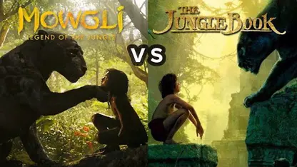 تفاوت فیلم های Mowgli و The Jungle Book در یک ویدیو