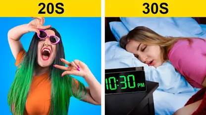 تفاوت زندگی در 20 سالگی و 30 سالگی در چند دقیقه