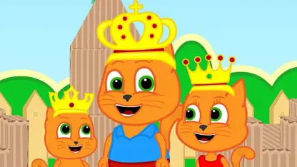 کارتون خانواده گربه با داستان - قلعه پادشاهی
