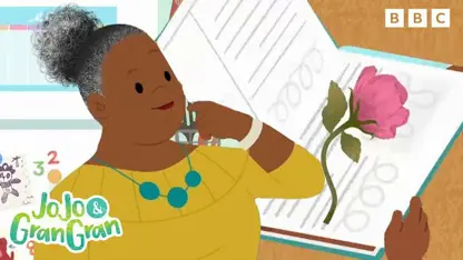 کارتون جوجو و مادربزرگ این داستان - نحوه فشار دادن گل 🌸
