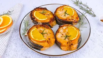 آموزش آشپزی - سالمون پرتقالی برای مهمانی ها