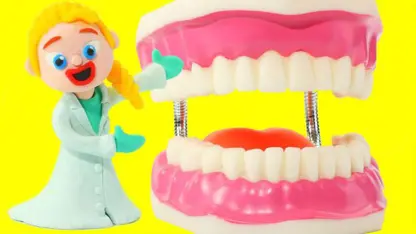 کارتون خمیری با داستان - چگونه دندان های خود را بشوییم