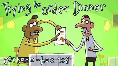 کارتون باکس با داستان "تلاش برای سفارش شام"