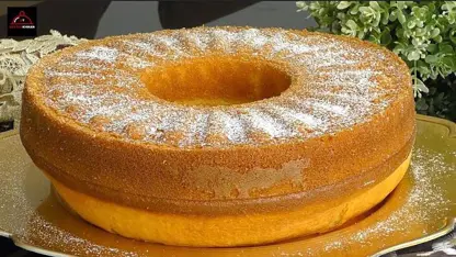 طرز تهیه کیک وانیلی ساده با روش آسان