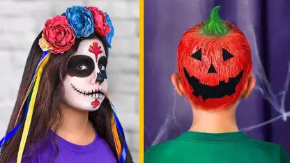 9 ترفند مدل مو برای کودکان مخصوص هالووین