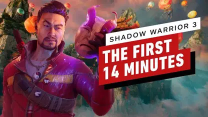 14 دقیقه از گیم پلی بازی shadow warrior 3