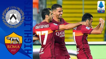 خلاصه بازی اودینزه 0-1 آ اس رم در لیگ سری آ ایتالیا 2020/21