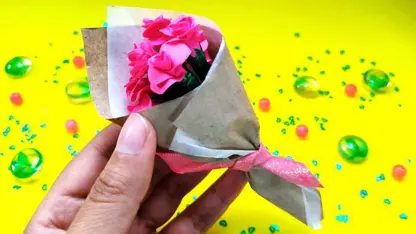 نحوه ساخت دسته گل کاغذی زیبا در یک نگاه