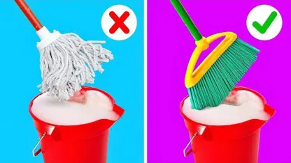 اموزش ویدیویی 25 ترفند جالب وسریع برای تمیز کردن خانه