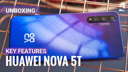 جعبه گشایی گوشی هواوی nova 5t به همراه مشخصات