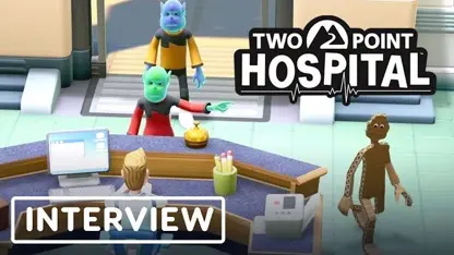 بررسی ویدیویی بازی two-point hospital در گیمزکام 2019
