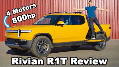 نقد و بررسی خودرو rivian r1t در یک نگاه