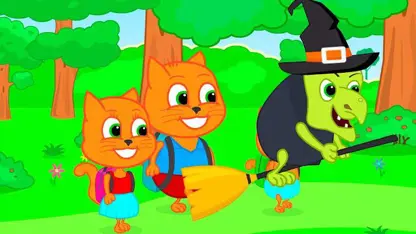 کارتون خانواده گربه با داستان - کمپینگ در جنگل