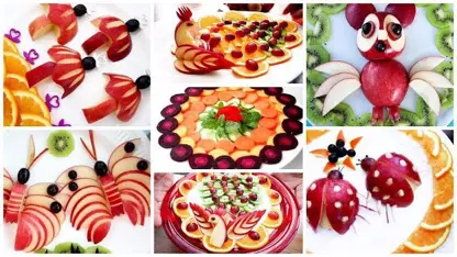 15 ایده دکوراسیون میوه های فوق العاده درچند دقیقه