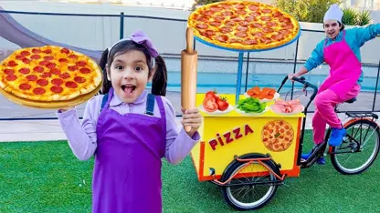 سرگرمی کودکانه این داستان - سه چرخه پیتزا الی