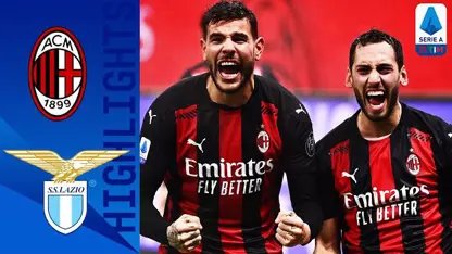 خلاصه بازی میلان 3-2 لاتزیو در لیگ سری آ ایتالیا 2020/21