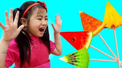 سرگرمی کودکانه این داستان - آهنگ رنگ میوه ها