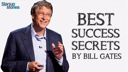 سخنرانی انگیزشی و راز های موفقیت بیل گیتس - Bill Gates