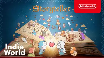 تریلر تاریخ انتشار بازی storyteller در نینتندو سوئیچ