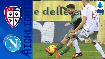 خلاصه بازی کالیاری 0-1 ناپولی در هفته 24 سری آ ایتالیا