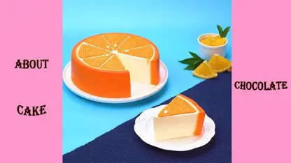 ایده های تزیین کیک پرتقالی در یک نگاه