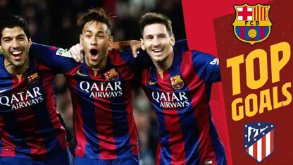 کلیپ باشگاه بارسلونا - گل های برتر مقابل اتلتیکو مادرید