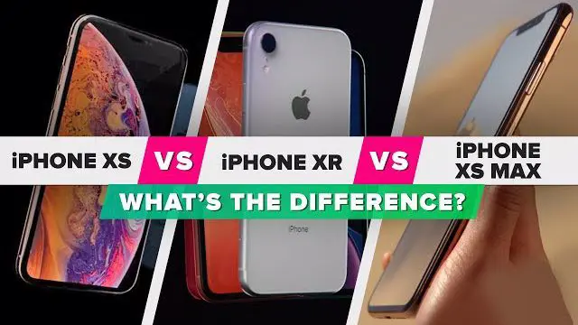 گوشی ایفون 10 iPhone XS vs iPhone XR vs iPhone XS Max