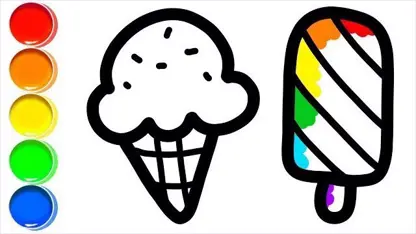 انواع بستنی به کودکان در خانه