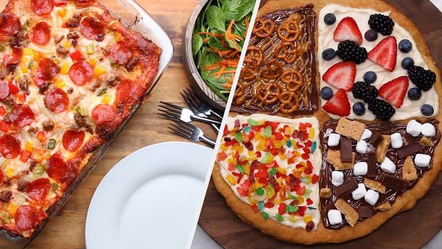 اموزش و دستور العمل پیتزاهای خانگی و مورد علاقه شما!