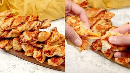 طرز تهیه پیتزای پیچ خورده ایده عالی برای شام سبک