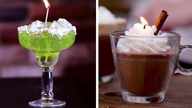 10 ایده خلاقانه برای درست کردن شمع در چند دقیقه