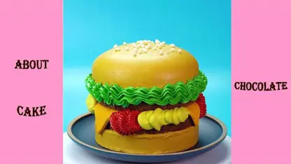 آموزش تزیین کیک همبرگر که باید بدانید