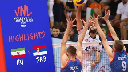 خلاصه بازی ایران 3-1 صربستان در هفته پنجم لیگ قهرمانی والیبال 2019