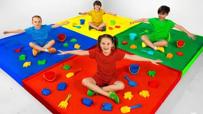 مانیا این داستان شنهای رنگارنگ