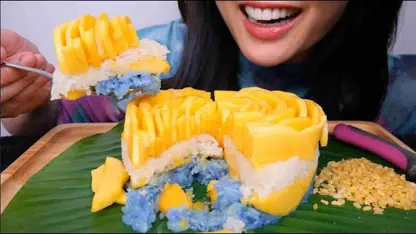 اسمر دسر تایلندی انبه برای سرگرمی