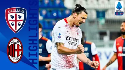 خلاصه بازی کالیاری 0-2 میلان در هفته 18 سری آ ایتالیا 2020/21