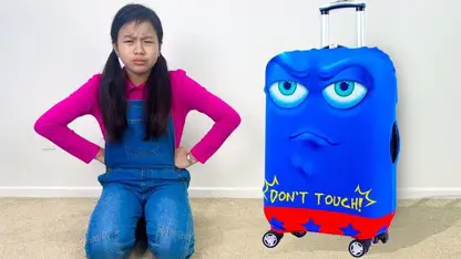 سرگرمی های کودکانه این داستان - چمدان آبی