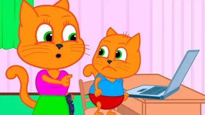 کارتون خانواده گربه با داستان - ممنوعیت بازی های رایانه ای