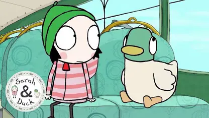 کارتون سارا و اردک با داستان - مسابقه دو ماراتون