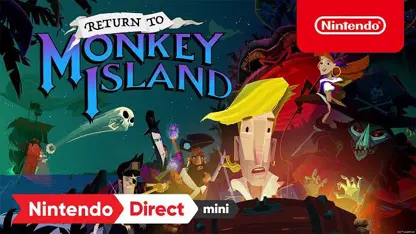 تریلر گیم پلی بازی return to monkey island در نینتندو سوئیچ