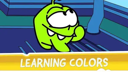 کارتون اوم نوم این داستان "یادگیری رنگ ها"