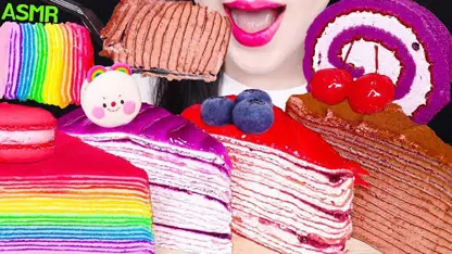 کلیپ فود اسمر جین - کیک لایه ای رنگارنگ