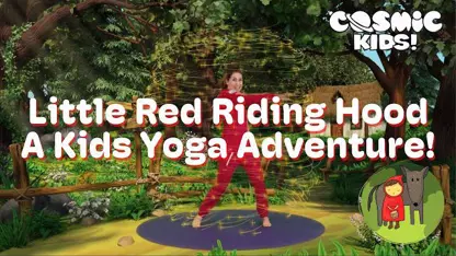 آموزش حرکات یوگا به کودکان - کلاه قرمزی