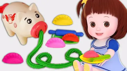 عروسک بازی کودکان این داستان "غذا حیوانات"