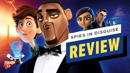 بررسی ویدیویی انیمیشن spies in disguise 2019