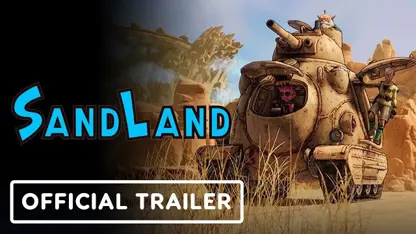 تریلر custom tank بازی sand land در یک نگاه